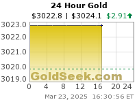 24 Hr Spot Chart Gold